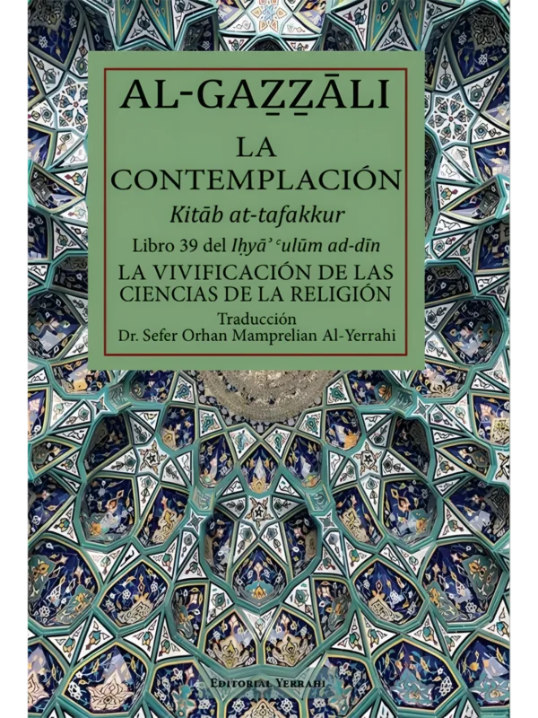 Libro 39 - La contemplación, de Imam Al-Gazzali (portada)