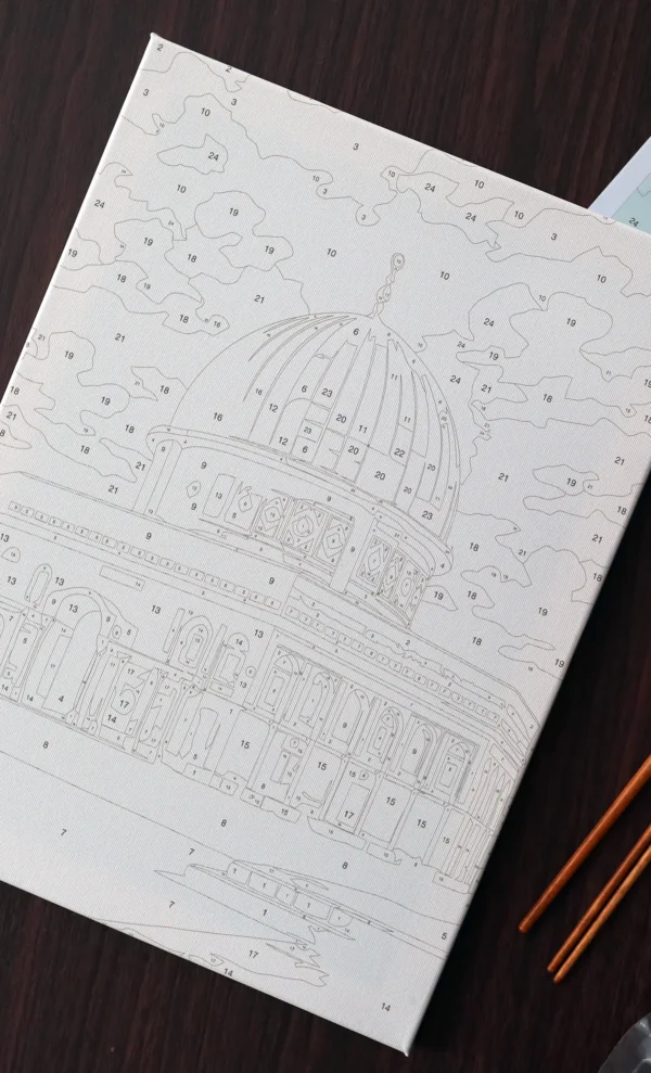 Lienzo para pintar - Mezquita Al Quds (portada)