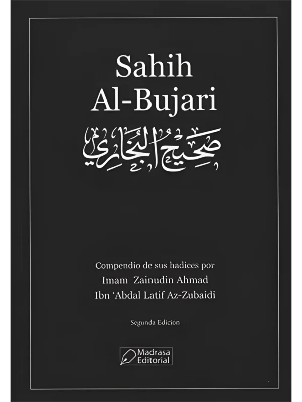 Recopilación de Hadices, Sahih Al Bujari, de Muhammad Ibn Ismail Al-Bujari (portada)